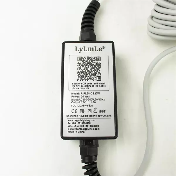 LyLmLe LED Pool Light Open Box New Unused Original Packaging