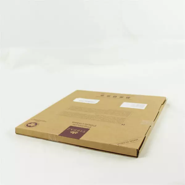 Tissaj 500 Thread Count King Pillow Cases Organic Cotton Smoke Grey Stripes NWT