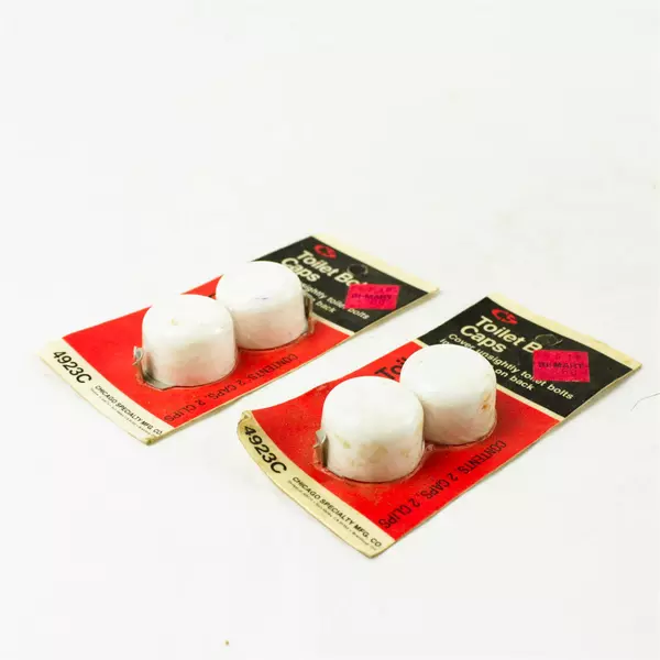 Lot of Toilet Tank Ball & Toilet Bolt Caps New Replacement Parts