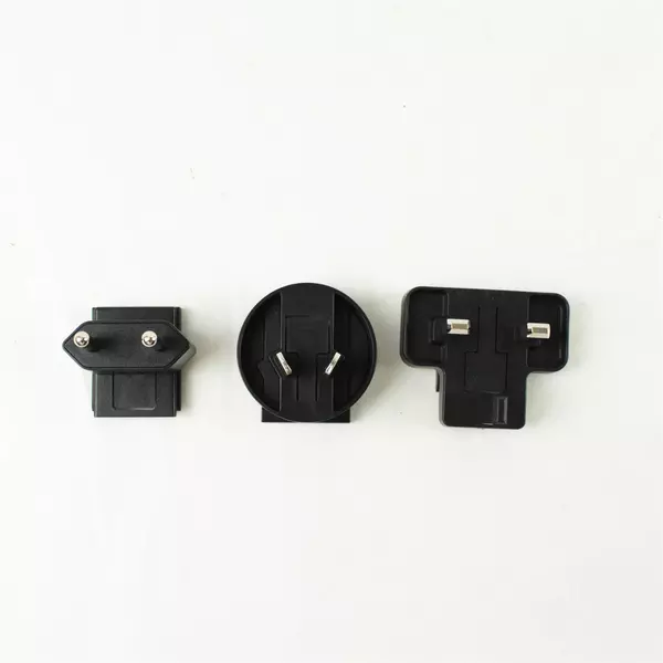 Set of 3 AC Travel Adapters Used Power Plug Adapters for Travel