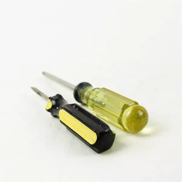 Lot of 2 Screwdrivers Stanley Craftsman Flathead & Phillips 7.25in Used Tools