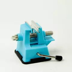 Mini Tabletop Suction Vise Adjustable Jaws Suction Base for Hobby