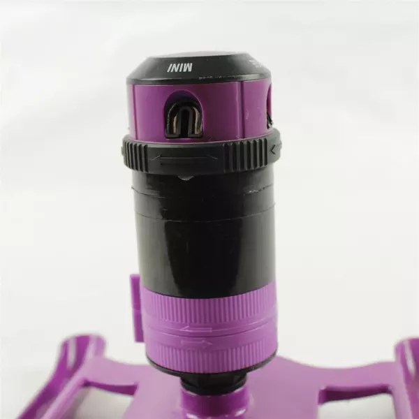 Dramm Purple Sprinkler 4-Setting Adjustable Garden/Lawn Watering
