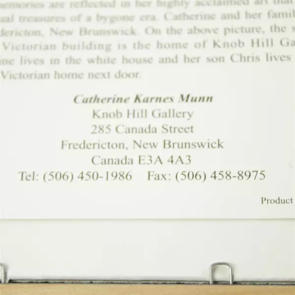 Catherine Karnes Munn Old Schoolhouse on a Snowy Day Wall Art 8x9.5