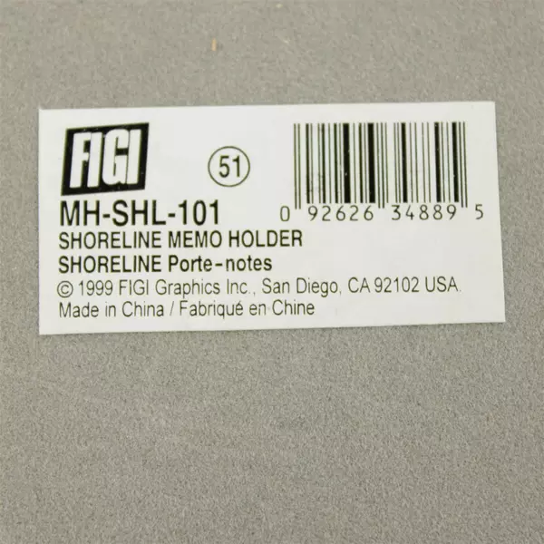 Shoreline Memo Holder Desk Note