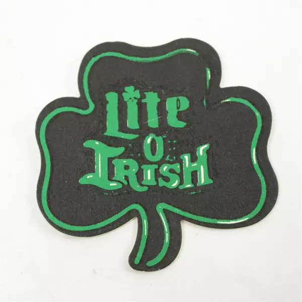 Lot of 3 Vintage Irish Shamrock Paper Coasters