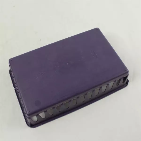 Sterlite Small Purple Organizer Basket - Stackable Desktop Drawer