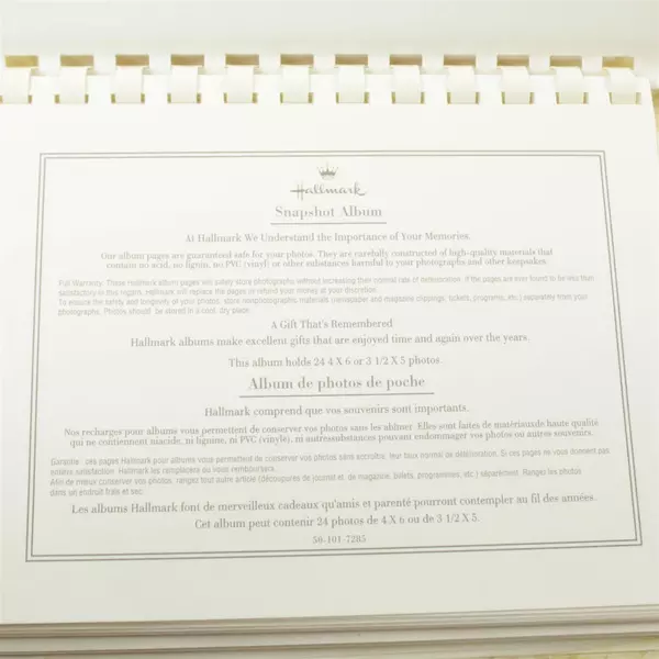 Hallmark Photo Album Holds 24 Photos 4x6 Compact