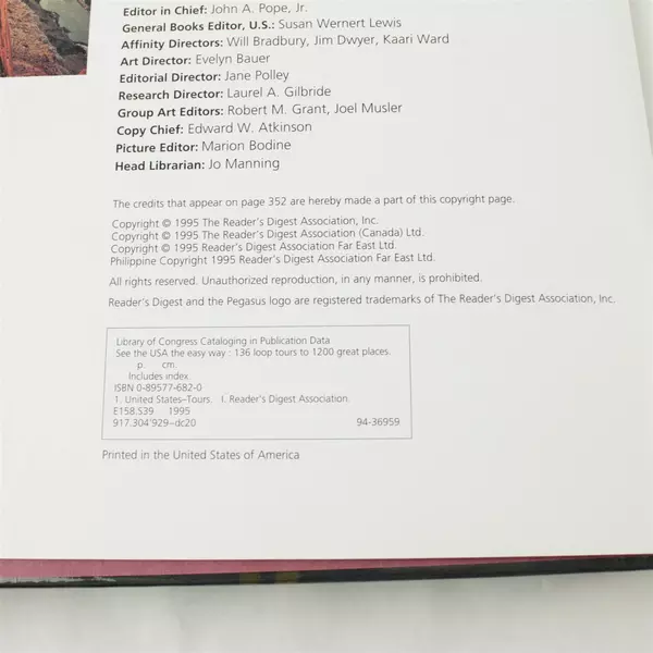 See the USA the Easy Way: 136 Loop Tours to 1200 Great Places, Reader's Digest