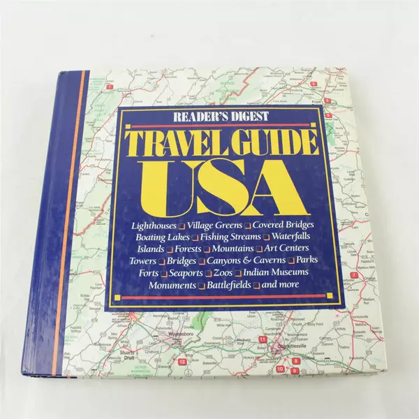 Reader's Digest Travel Guide USA 1994 Hardcover Edition - Good