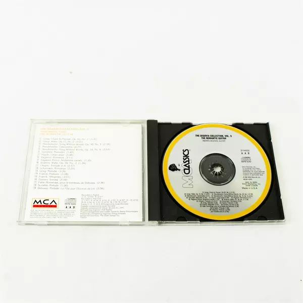 Andrés Segovia The Romantic Guitar CD