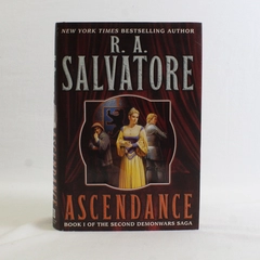 Ascendance R.A. Salvatore #1 of Second Demon Wars Saga 2001 Hardcover DJ 1st Ed