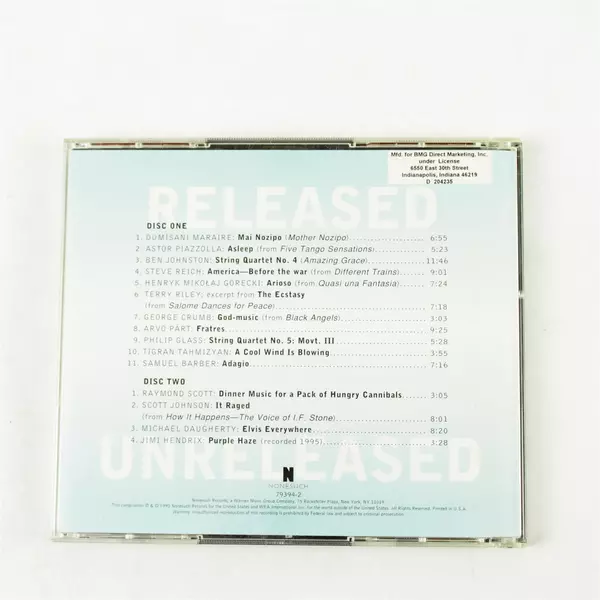 Kronos Quartet Released CD Album Pre-Owned