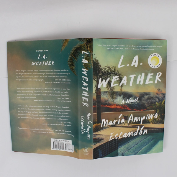 L.A. Weather by Maria Amparo Escandon 2021 1st Edition Hardcover DJ