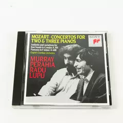 Mozart Concertos for Two & Three Pianos Music Recording CD