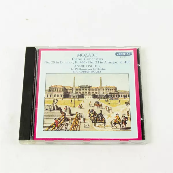 Mozart Piano Concertos No.20 K.466 & No.23 K.488 Annie Fischer Philharmonia