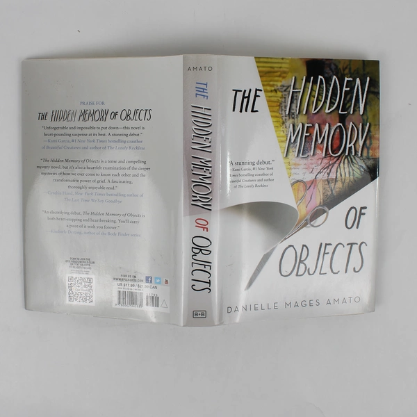 The Hidden Memory of Objects A Mystery Novel Danielle M Amato 2017 1st Ed HC DJ