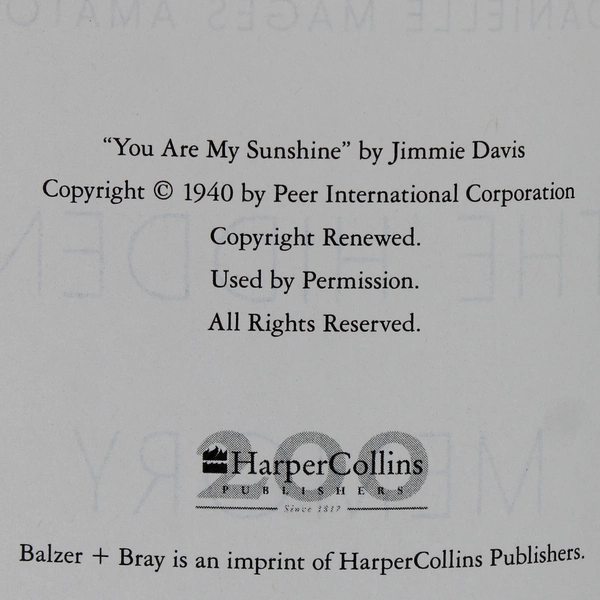 The Hidden Memory of Objects A Mystery Novel Danielle M Amato 2017 1st Ed HC DJ