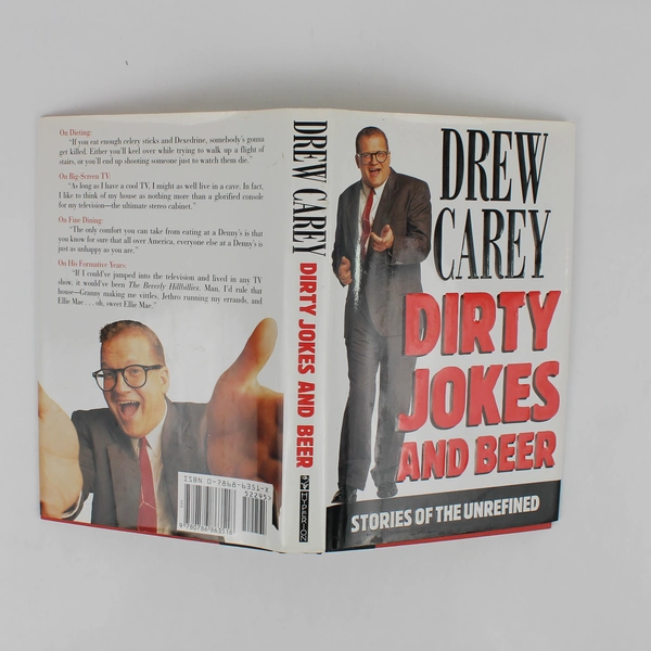 Dirty Jokes and Beer Stories of the Unrefined Drew Carey 1997 1st Edition HC DJ