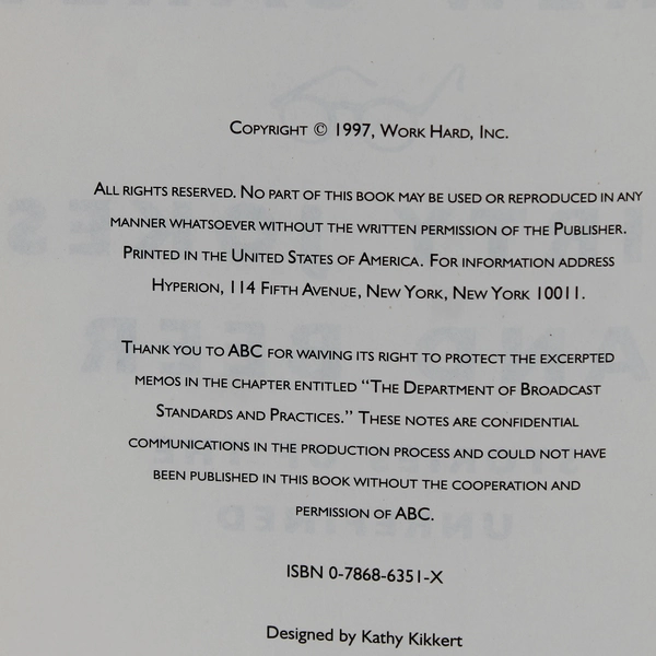 Dirty Jokes and Beer Stories of the Unrefined Drew Carey 1997 1st Edition HC DJ