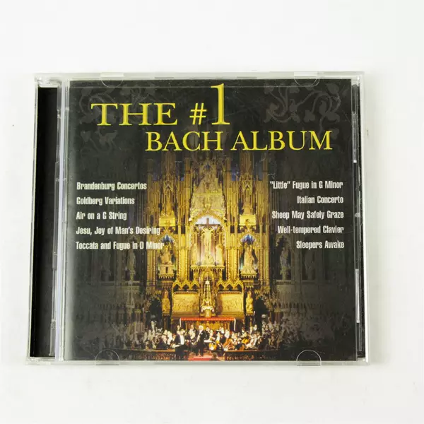 Various Artists #1 Bach Album 2-CD Set Classical Baroque Compilation