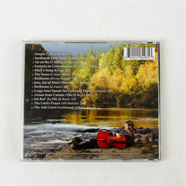 Sherill Roberts MELLO CELLO CD 2007 Oregon 