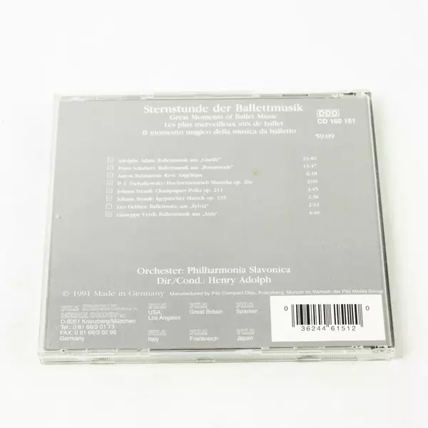 Great Moments of Ballet Music CD - Adolph 