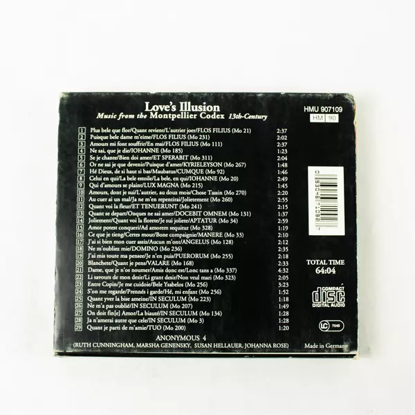 Love's Illusion: Music from the Montpellier Codex 13th Century