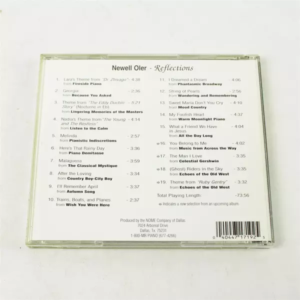 Newell Oler - Reflections (2003) Audio CD - Pre-Owned
