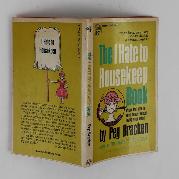 Vintage The I Hate to Housekeep Book by Peg Bracken 1966 Paperback Good