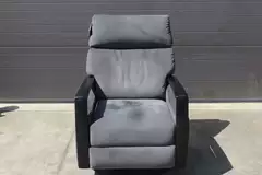 Emerald Home Furnishing Dark Gray Recliner Chair