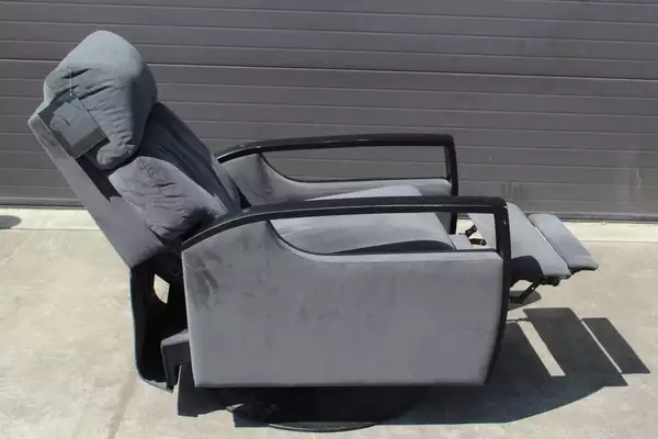 Emerald Home Furnishing Dark Gray Recliner Chair