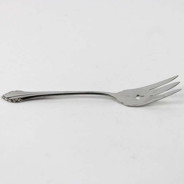 Lot of 3 Oneida 1881 Rogers Repose Stainless Meat Forks Flatware