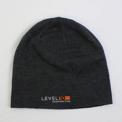 Unisex District Gray Knit Hat Made For Level 10 Construction One Size