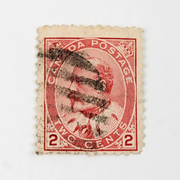 Lot Of 8 Canada King Edward VII 1 Cent Pairs 2 Cents Single Stamps Used