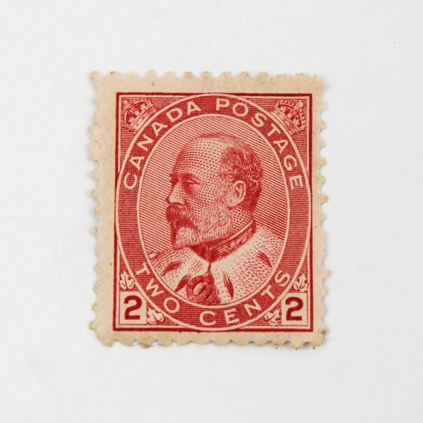 Lot Of 8 Canada King Edward VII 1 Cent Pairs 2 Cents Single Stamps Used