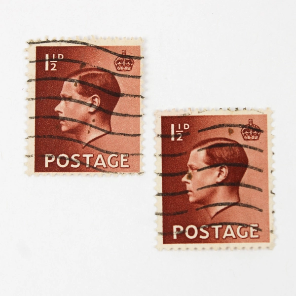 Lot Of 8 Great Britain 1936 King Edward VIII 1 1/2d Stamps Used