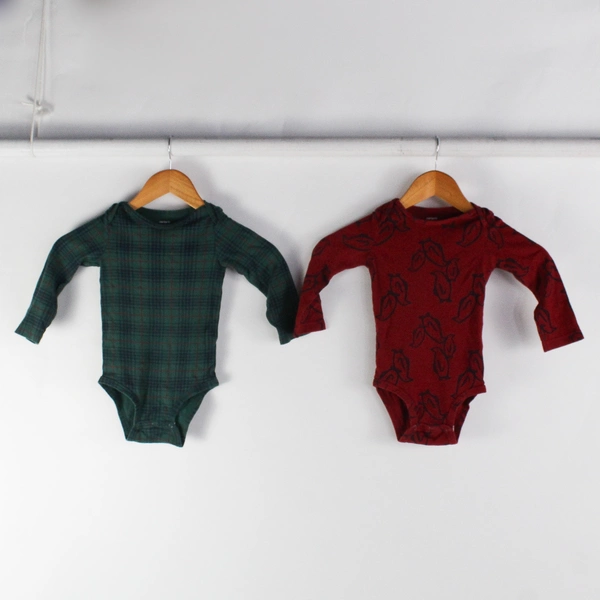 Lot of 4 Mixed Brands Little Boy 24M Shirts, One Pieces, and Pants Cotton