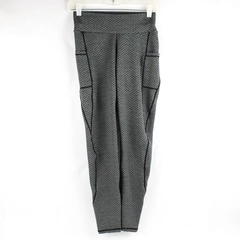 Unbranded Women's M Gray Scrunch Butt Lift High Waist Skinny Leggings