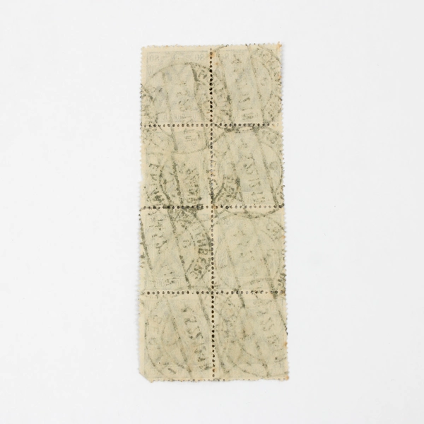 Block Of 8 Germany Deutsches Reich Germania 80 Pfennig Stamp Used 1922