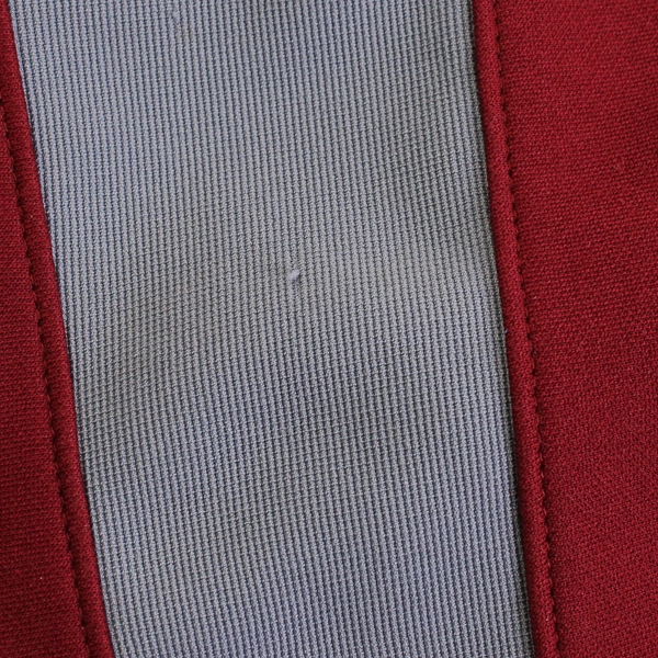 Nike Men's L Red and Gray Full Zip Hooded Jacket with Adjustable Waist