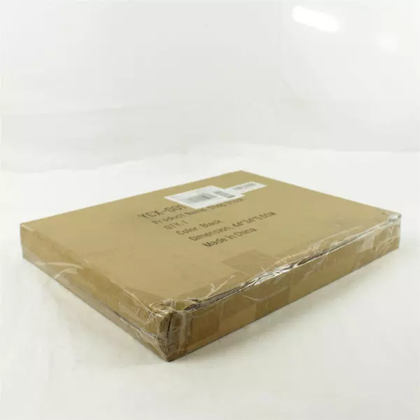 Black Wooden Bedside Step Stool 44x34x5.5cm Compact