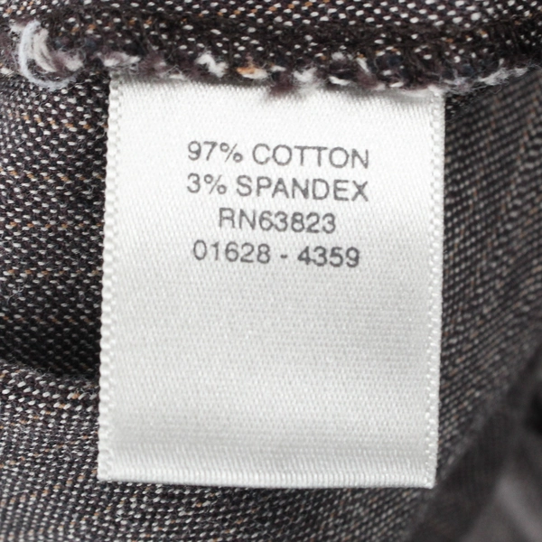 Christopher Banks Women's 12 Light Brown Striped Stretch Tapered Leg Dress Pants