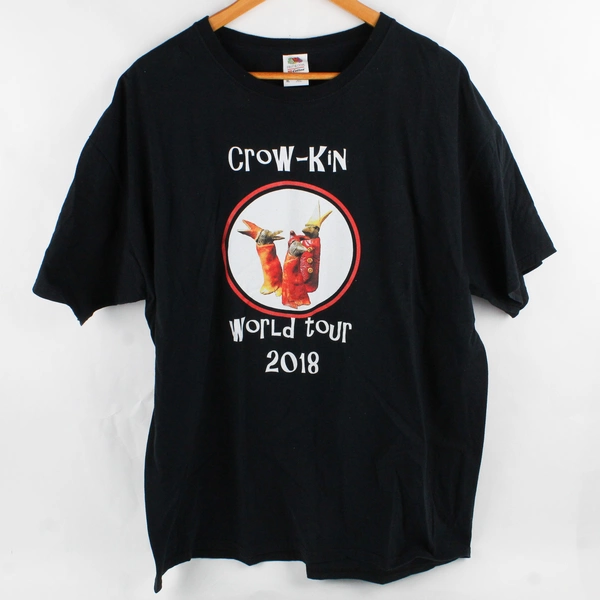 Fruit of the Loom Counting Crows XL "Crow-Kin" World Tour 2018 Graphic T-Shirt 