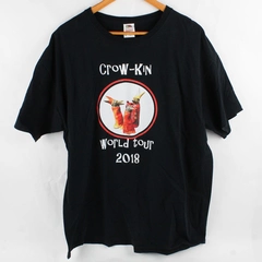 Fruit of the Loom Counting Crows XL "Crow-Kin" World Tour 2018 Graphic T-Shirt 