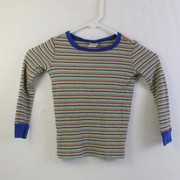 Gymboree Child's Size 4 Multicolor Striped Cotton Blend Pajama Set
