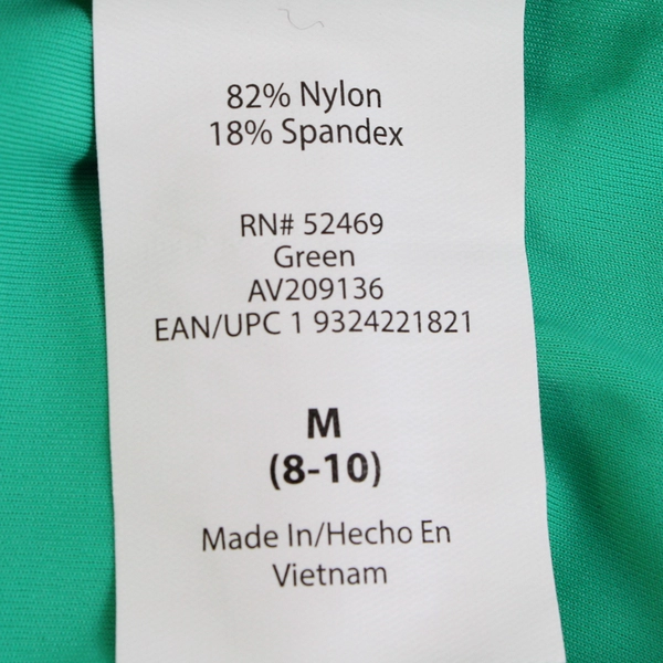 AVIA Women's M Bright Green Athletic Tank Top with High Low Hem