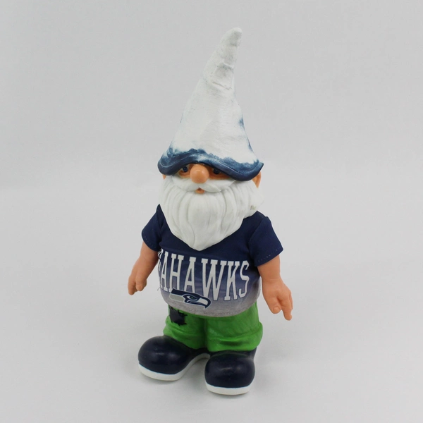 Forever Collectibles Seattle Seahawks NFL Garden Gnome 12" Tall 