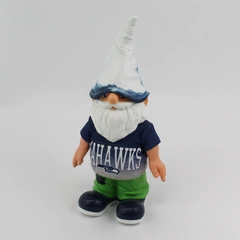 Forever Collectibles Seattle Seahawks NFL Garden Gnome 12" Tall 