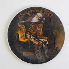 1978 Norman Rockwell Limited Edition Christmas Collector Plate “Christmas Dream”